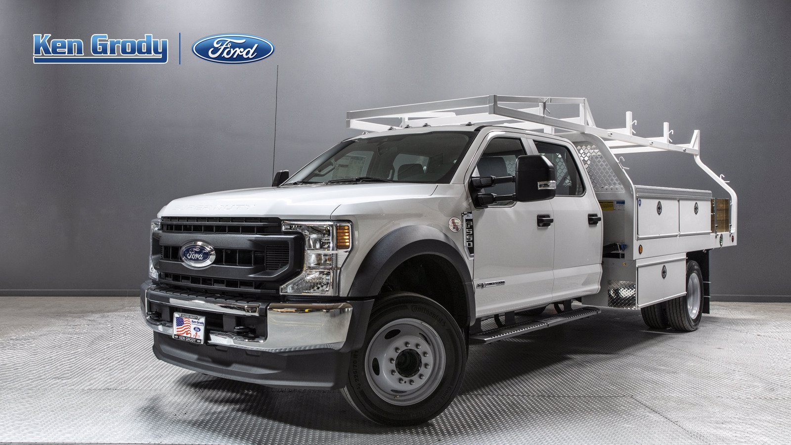 New 2020 Ford Super Duty F-550 DRW XL With 12 Contractor Crew Cab ...