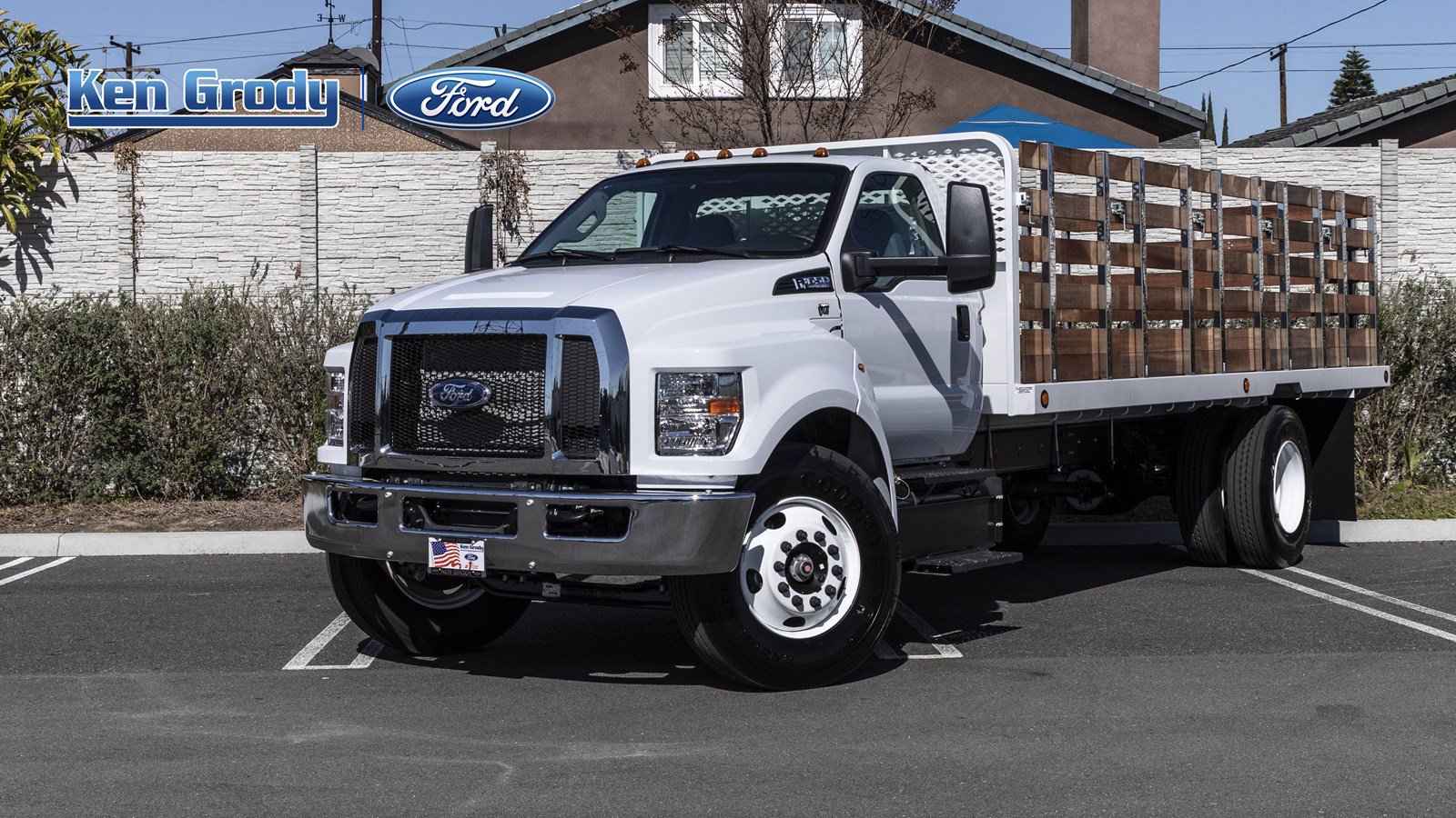 New 2019 Ford F650 Hgt With 20 Stakebed Regular Cab Dock In Redlands