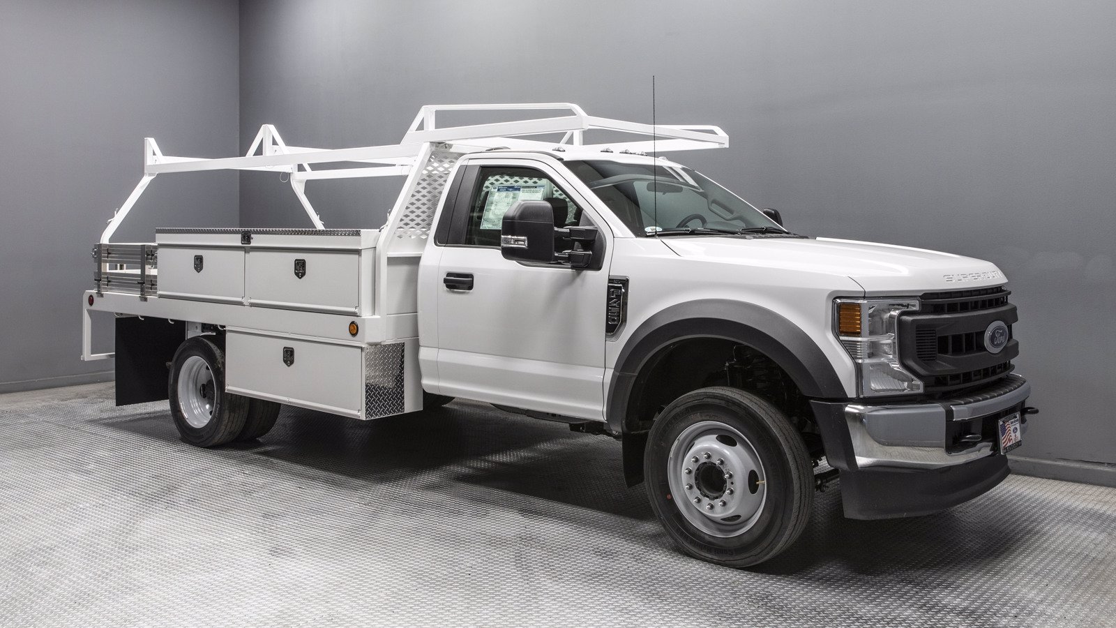 New 2020 Ford Super Duty F-450 DRW XL With 12 Contractor Regular Cab ...