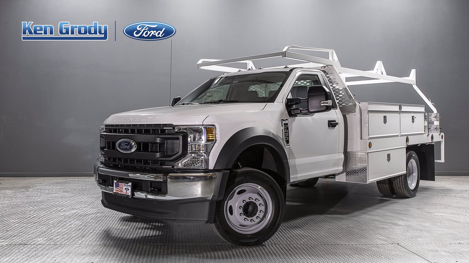 New 2020 Ford Super Duty F-450 DRW XL With 12 Contractor Regular Cab ...