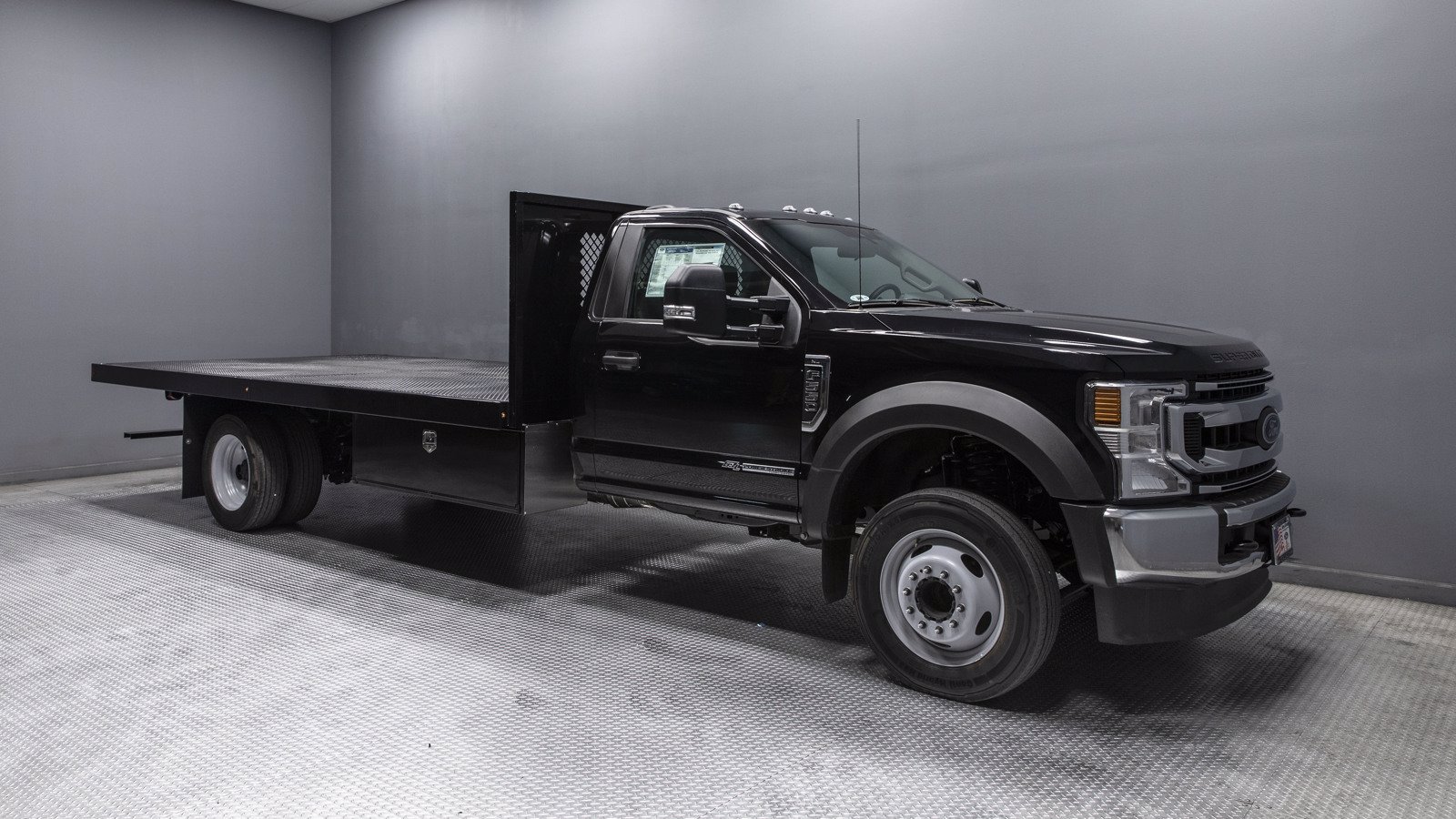 New 2020 Ford Super Duty F-550 DRW XL With 16 Flatbed Regular Cab ...