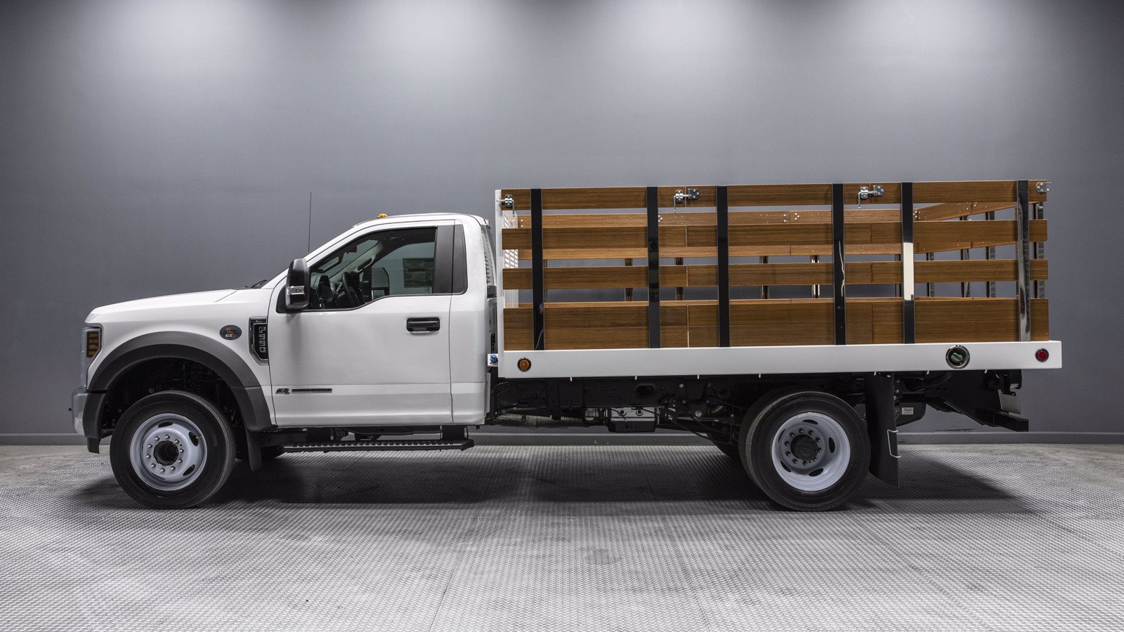 New 2019 Ford Super Duty F-550 DRW XL With 12 Stakebed Regular Cab ...